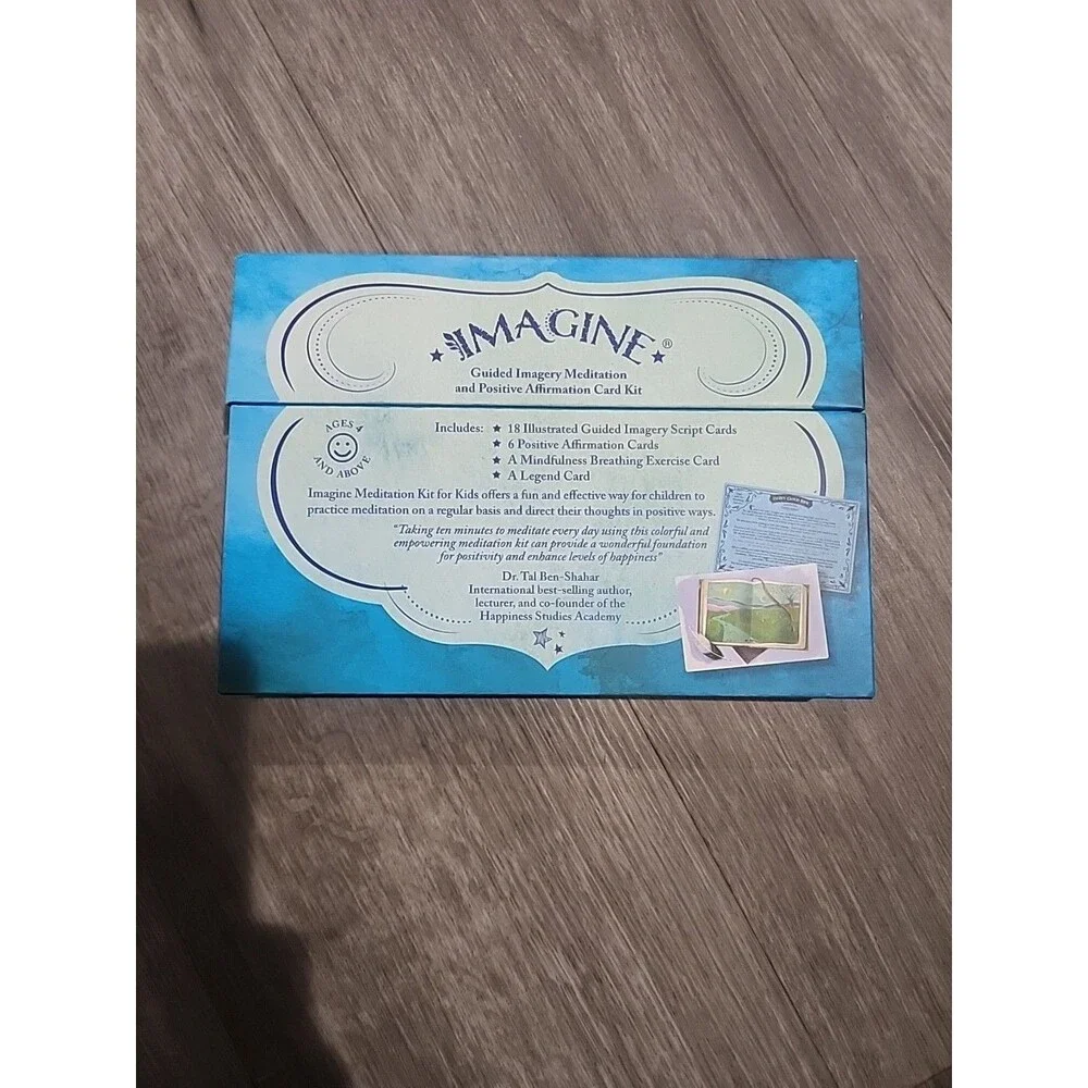 Imagine Meditation Kit For Kids Dr. Tal Ben-Shahar 2019 Pre-owned Excellent Cond
